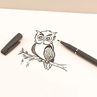 Pentel Arts® Fiber Tip Sign Pen, Black