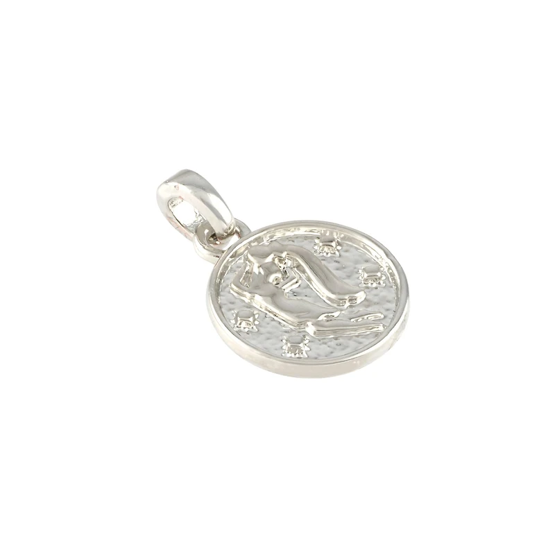 Metal Zodiac Coin Charm by Bead Landing