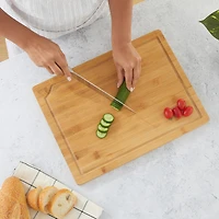JoyJolt® 3-Piece Bamboo Cutting Board Set