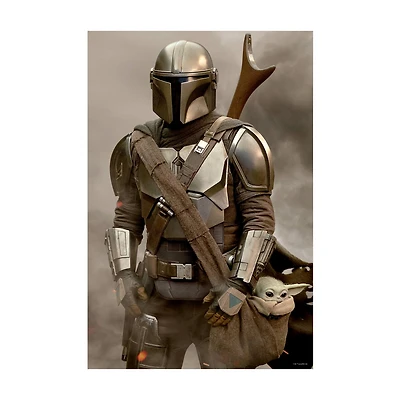 Star Wars - The Mandalorian 3D Lenticular Jigsaw Puzzle in a Collectible Shaped Tin: 300 Pcs