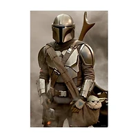 Star Wars - The Mandalorian 3D Lenticular Jigsaw Puzzle in a Collectible Shaped Tin: 300 Pcs