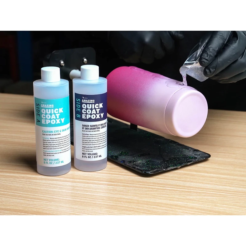 8 Pack: Alumilite™ 16oz. High Gloss Amazing Quick Coat Epoxy