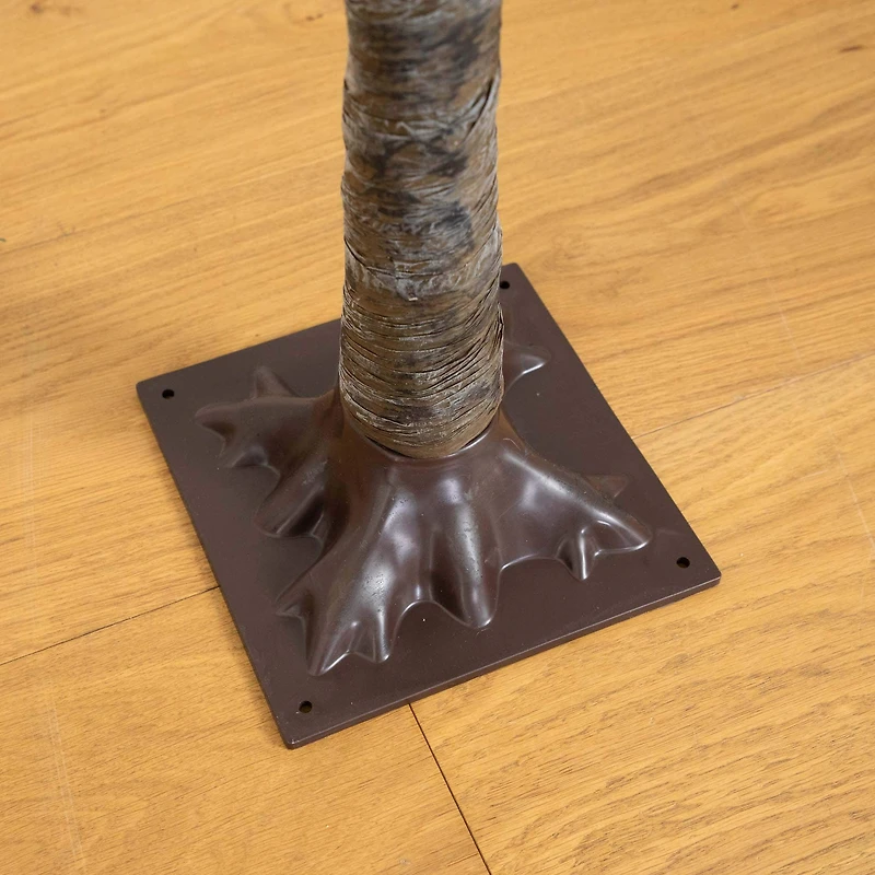 6ft. Pre-Lit Artificial Olive Tree with Warm White LED Lights