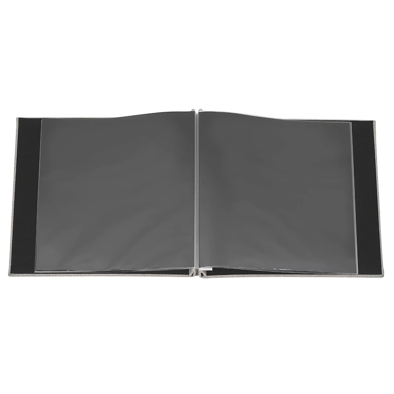 Gray Burlap Scrapbook Album by Recollections™