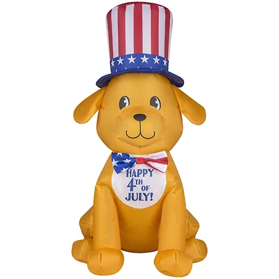 2ft. Airblown® Airdorables™ 4th of July Patriotic Dog