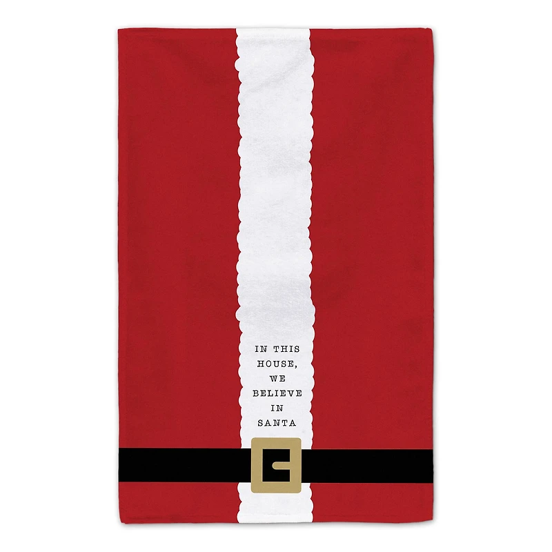 This Houbelieves Santa Hohoho Tea Towels - Set of 2