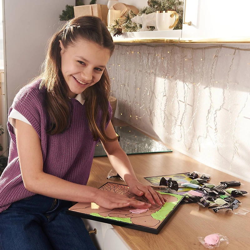 OKTO Panda Clay by Numbers Kit