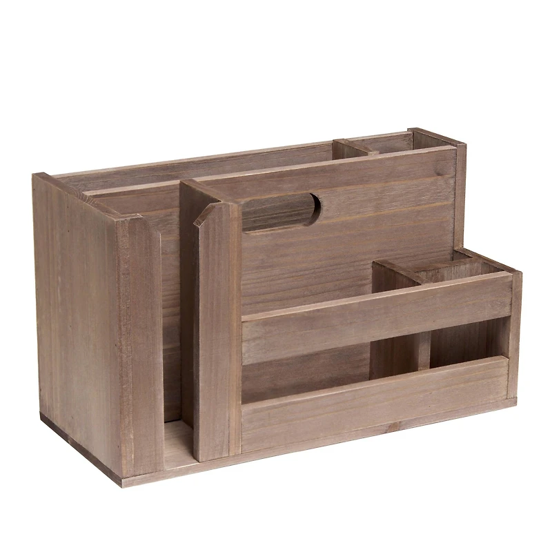 Elegant Designs Wood Caddy Organizer
