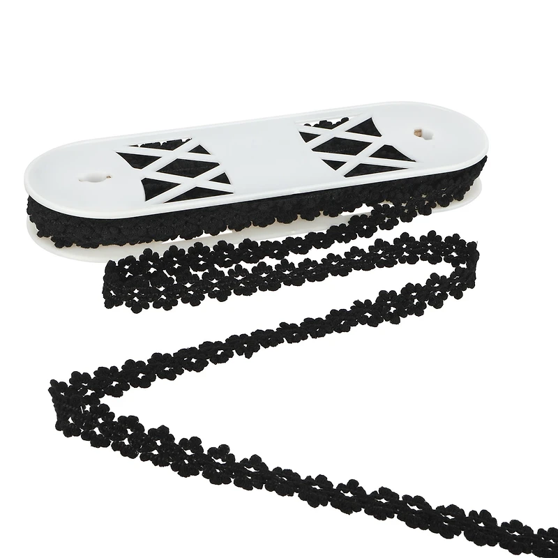 0.8" Crochet Flower Lace Trim by Celebrate It