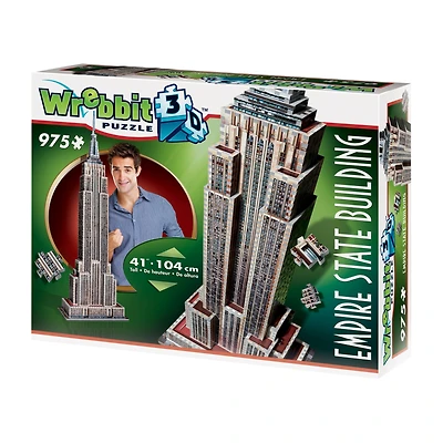 Wrebbit 3D Puzzle™ Empire State Building 975 Piece Puzzle