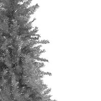 9ft. Unlit Silver Tinsel Artificial Christmas Tree