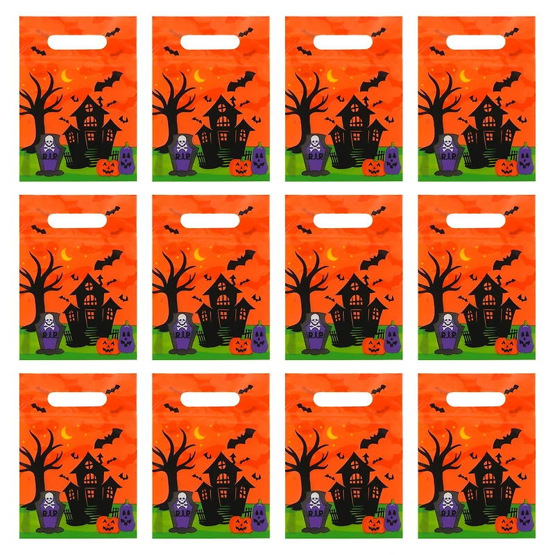 Haunted House Treat Bags with Handles, 12ct. by Makery™