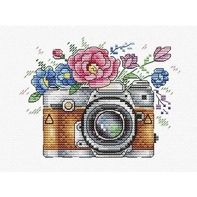 MP Studia Photo Camera Cross Stitch Kit