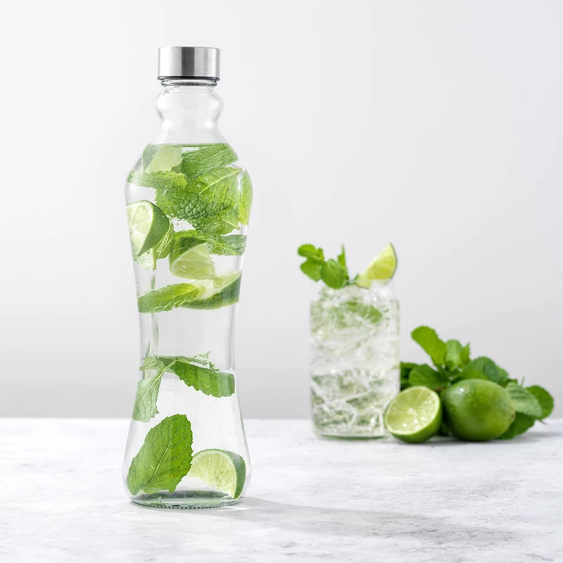 JoyJolt® 32oz. Glass Water Bottles, 2ct.