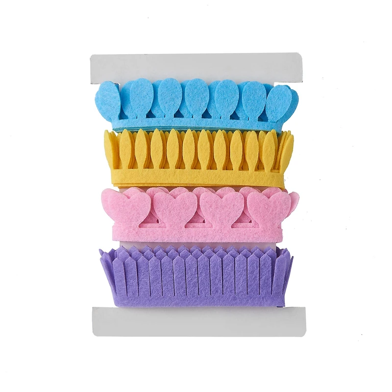 Pastel Felt Ribbon Flower Craft Kit by Creatology™