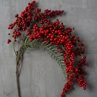 Red Berry Cluster Stem by Ashland®