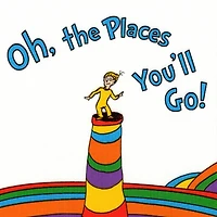 Dr. Seuss™ Oh the Places You'll Go Book Panel Cotton Fabric