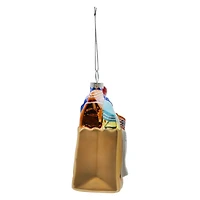 4" Shopping Bag Glass Ornament by Ashland®