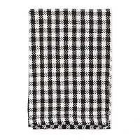 DII® Black Check Heavyweight Dishtowel & Dishcloth Set