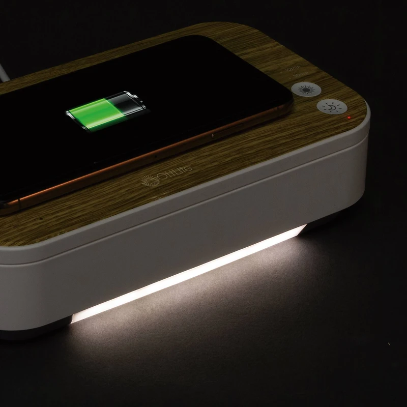 OttLite UVC Disinfecting Phone Case with Wireless Charging