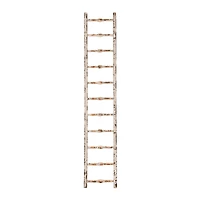 Hello Honey® 6ft. Distressed White Decorative Wood Ladder