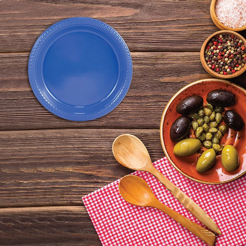 JAM Paper 7" Plastic Party Plates