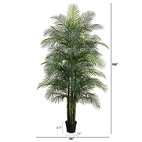 9ft. UV Resistant Areca Palm Tree