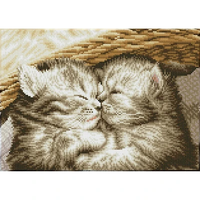 Diamond Dotz® Intermediate Little Darlings Pre-Framed Diamond Painting Kit