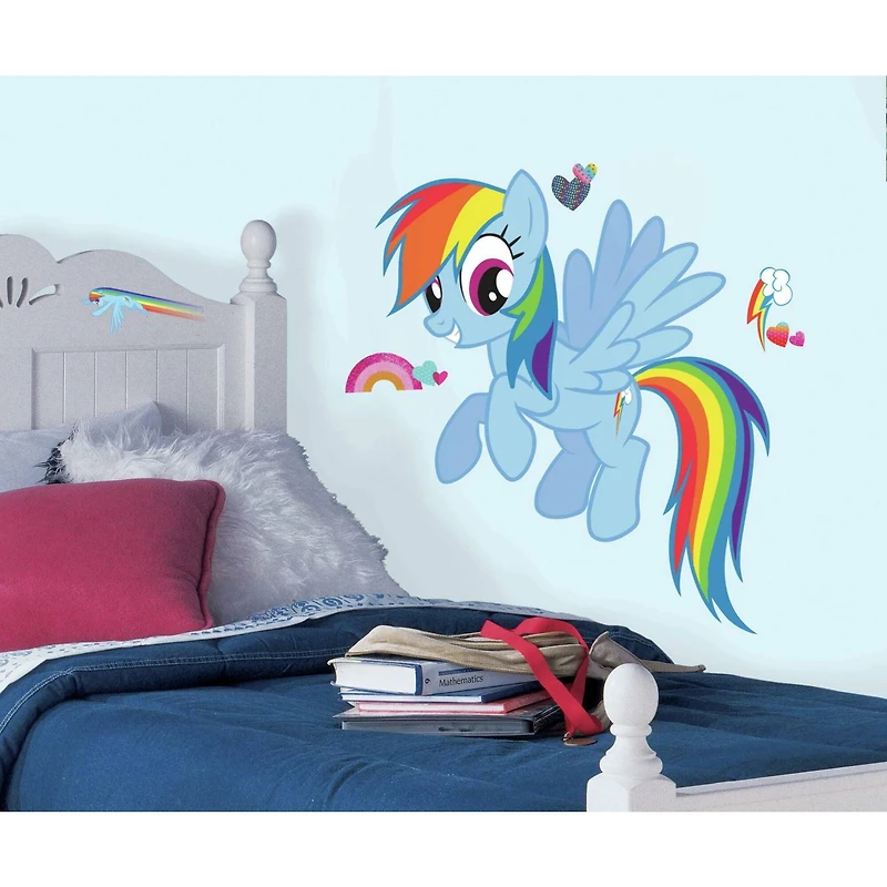 RoomMates My Little Pony Rainbow Dash Peel & Stick Giant Decal