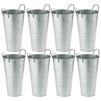 8 Pack: 16" Galvanized French Bucket by Ashland®