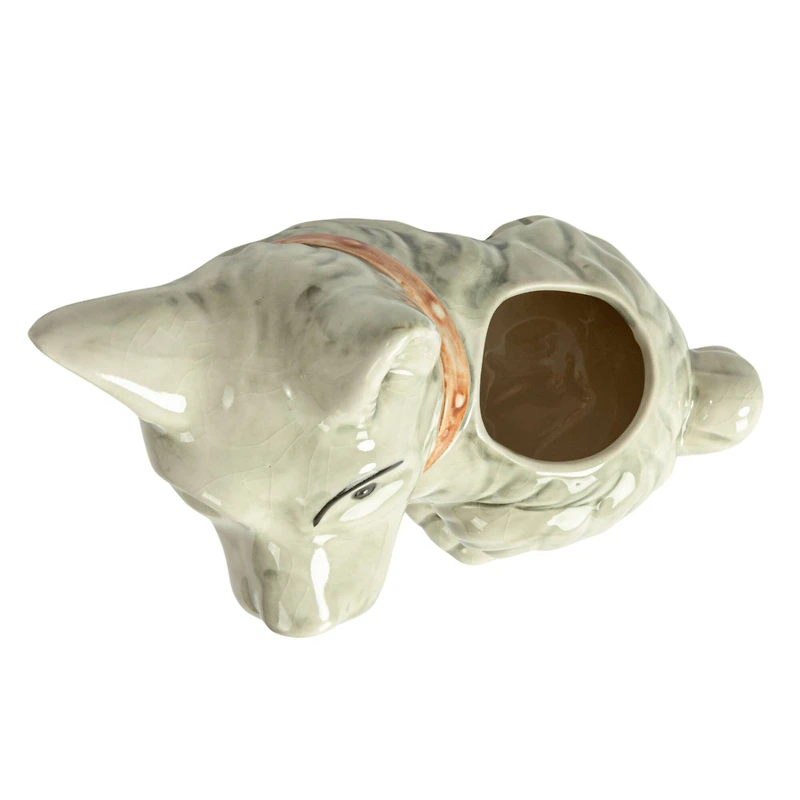 Hello Honey® 7" Scotty Dog Stoneware Planter