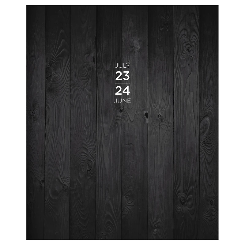 TF Publishing 2023 - 2024 Simply Black Large Monthly Planner
