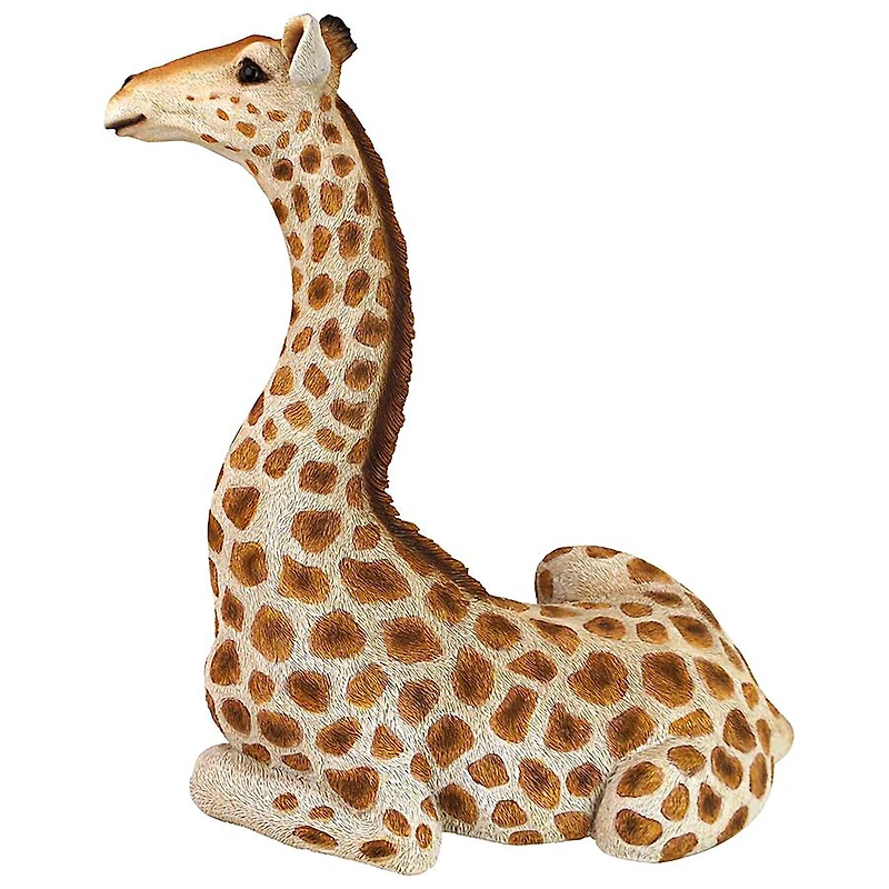 Design Toscano 14" Zari the Resting Giraffe Statue