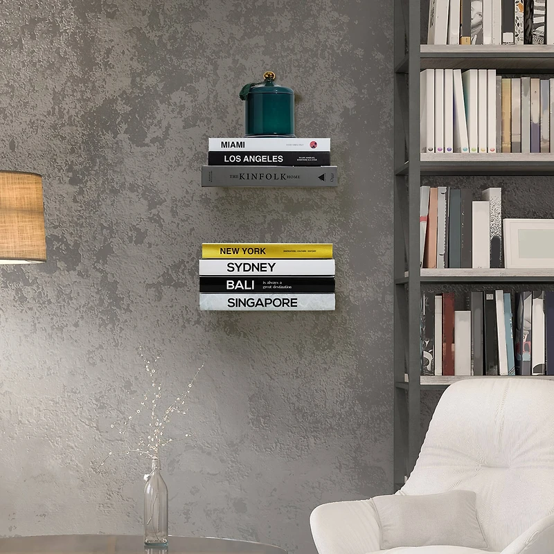 Sorbus Floating Bookshelves