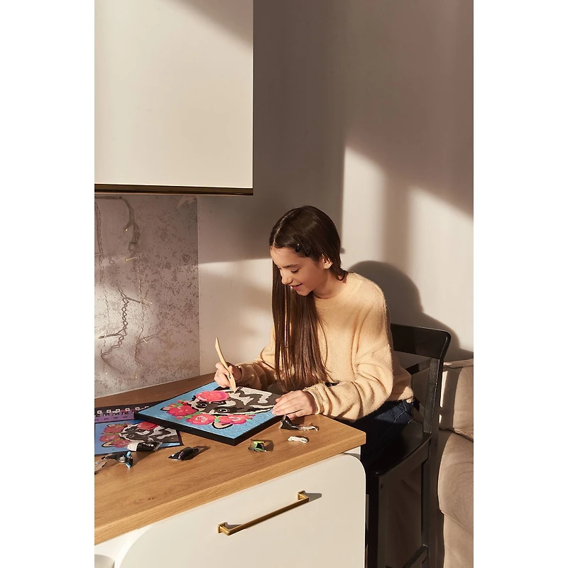 OKTO Raccoon Clay by Numbers Kit