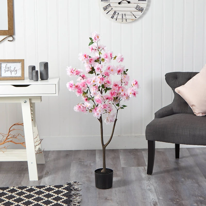 4ft. Potted Cherry Blossom Artificial Tree