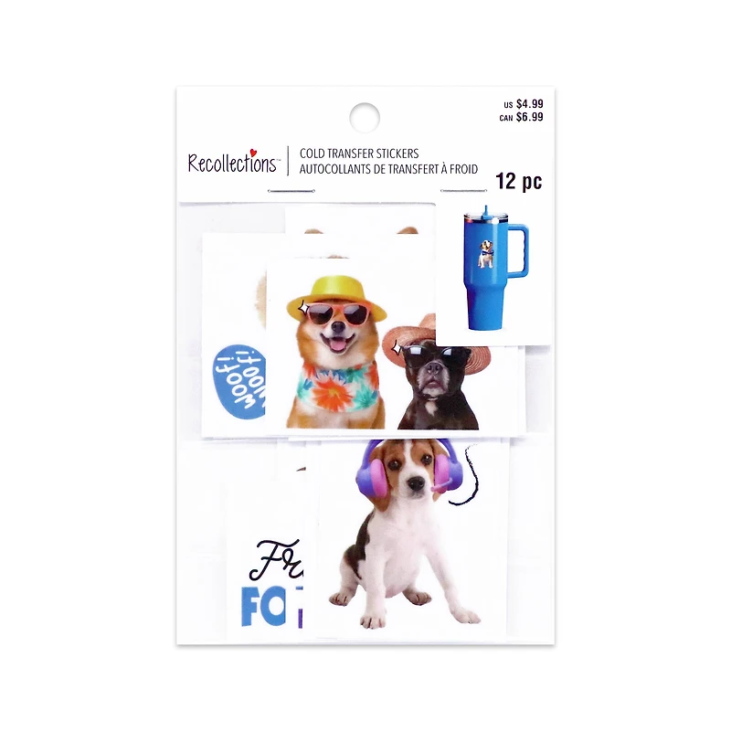 Dogs Cold Transfer Stickers by Recollections™