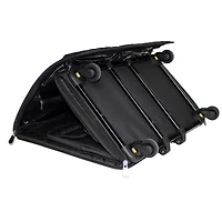 Everything Mary XL Black Quilted Deluxe Rolling Sewing Machine Case