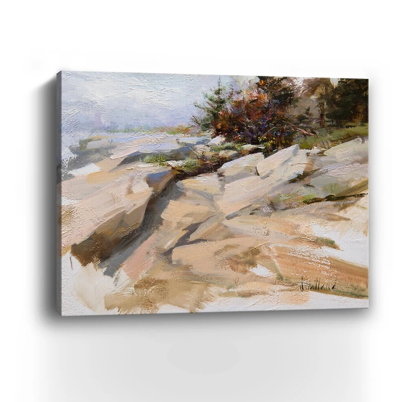 Ocean Point Canvas Giclee