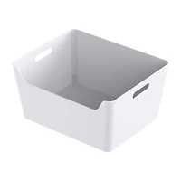 6 Pack: Extra Large White Open Storage Bin by Simply Tidy®