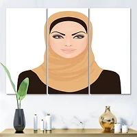 Designart - Portrait of Muslim Woman In Traditional Hijab
