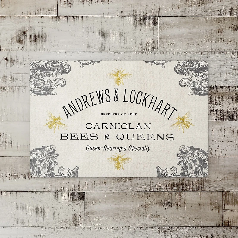 Carniolan Bees And Queens 27" x 18" Floor Mat