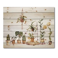 Designart - Indoor House Plants Urban Jungle II