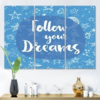 Designart - Follow Your Dreams II
