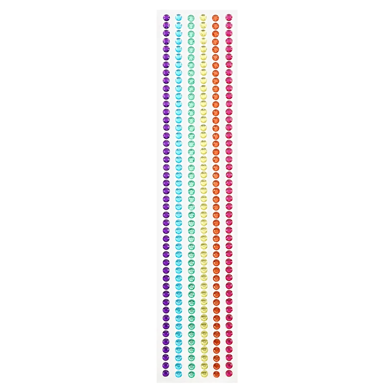 Rainbow Rhinestone Borders by Recollections™