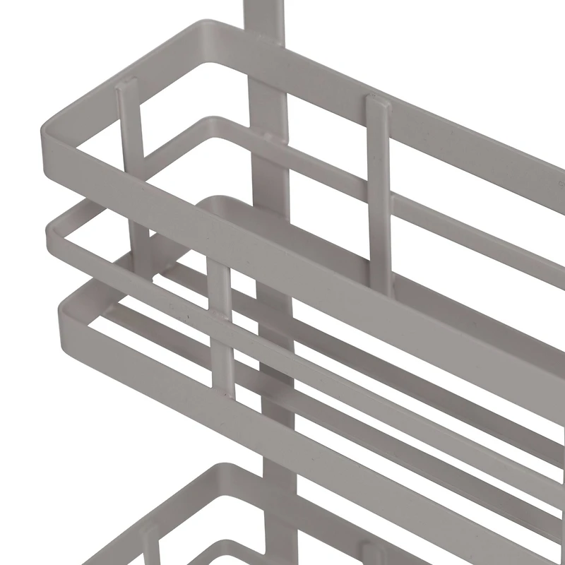 Honey Can Do Gray Cabinet Door Spice Rack