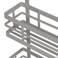 Honey Can Do Gray Cabinet Door Spice Rack