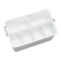 Hello Honey® 6-Compartment Metal Caddy with Handle