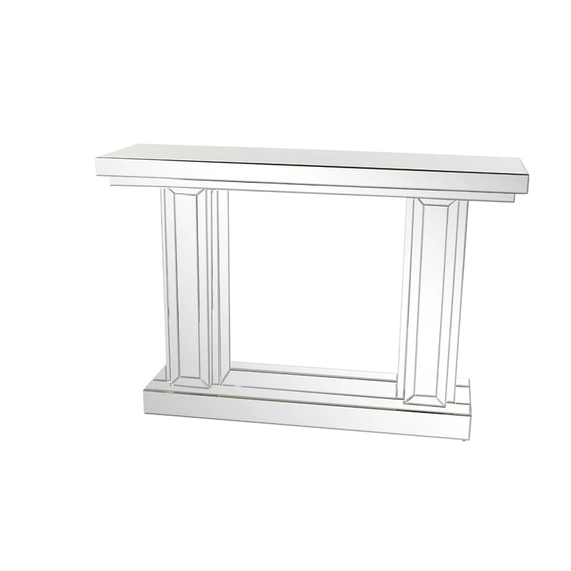 Silver Glam Wood Console Table, 32" x 48"