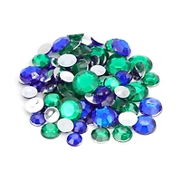 Green & Blue Round Mix Gems by Creatology™